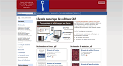 Desktop Screenshot of cilf.izibookstore.com